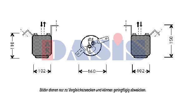 AKS DASIS Sausinātājs, Kondicionieris 800300N